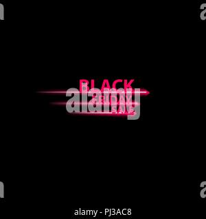 Black Friday Speed iconr on the black background , Stock Vector