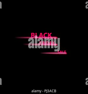 Black Friday Speed iconr on the black background , Stock Vector