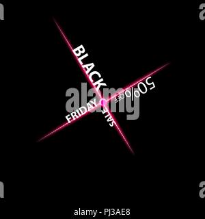 Black Friday Speed icon on the black background , Stock Vector
