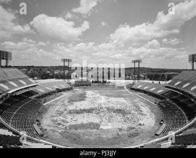 Baltimore Memorial Stadium abandoned 6. Stock Photo