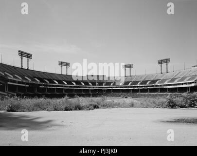 Baltimore Memorial Stadium abandoned 7. Stock Photo