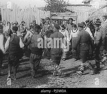 Balkan War 1912-1913 Film 02. Stock Photo