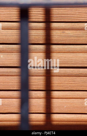 Image with pattern of horizontal lines with two vertical lines crossing the first pattern Stock Photo