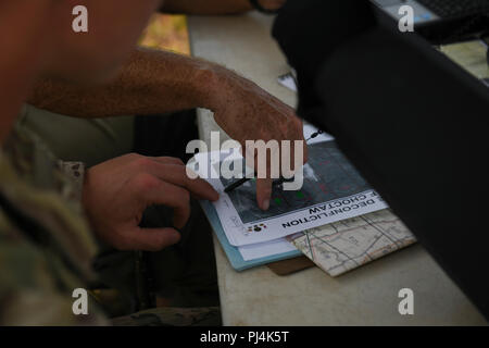 An instructor with the 371st Special Operations Combat Training ...