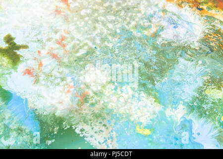 Detail of the Painting as a Background. Stock Photo