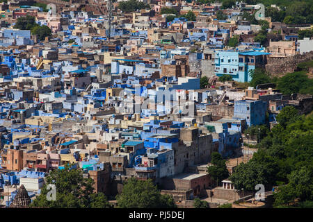 Jodhpur, the blue city, India Stock Photo