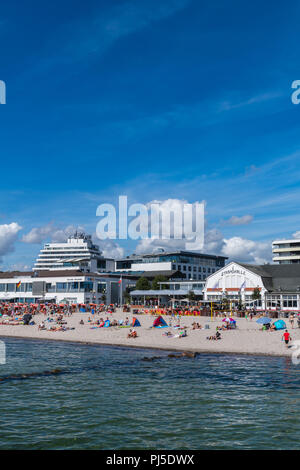 Ostseestrand, Ostseebad Groemitz, Ostholstein, Schleswig-Holstein Stock Photo