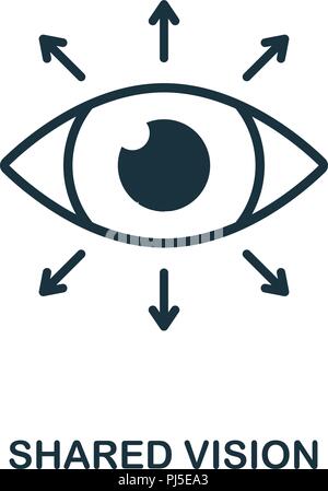 Monitoring icon. Monochrome simple sign from data analytics collection ...