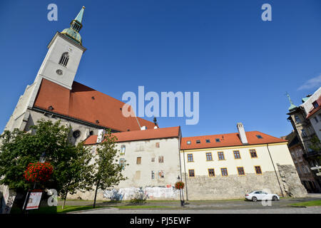 St. Martin's Cathedral, Bratislava, Slovakia Stock Photo