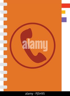 phone book Icon Stock Vector