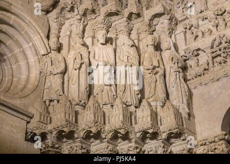 Cathedral, Ciudad Rodrigo, Salamanca, Castilia and Leon, Spain Stock Photo