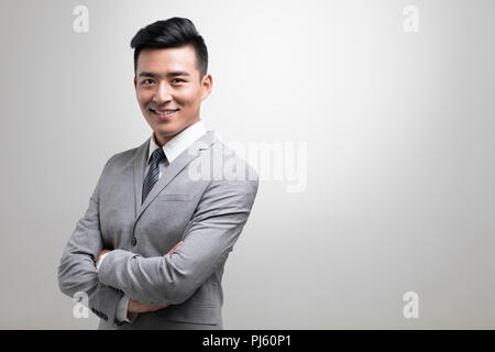 Portrait of young businessman Stock Photo