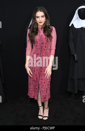Hollywood, CA, USA. 4th Sep, 2018. 04 September 2018 - Hollywood, California - Lilimar. ''The Nun'' Los Angeles Premiere held at TCL Chinese Theatre. Photo Credit: Birdie Thompson/AdMedia Credit: Birdie Thompson/AdMedia/ZUMA Wire/Alamy Live News Stock Photo