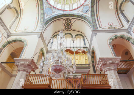 Zeyrek Mosque interior, former Monastery of the Pantocrator, Istanbul, Turkey Stock Photo