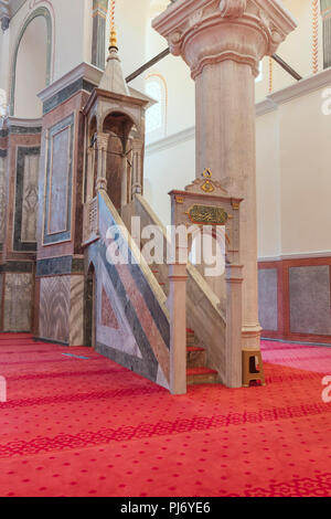 Zeyrek Mosque interior, former Monastery of the Pantocrator, Istanbul, Turkey Stock Photo