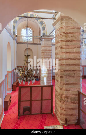 Zeyrek Mosque interior, former Monastery of the Pantocrator, Istanbul, Turkey Stock Photo