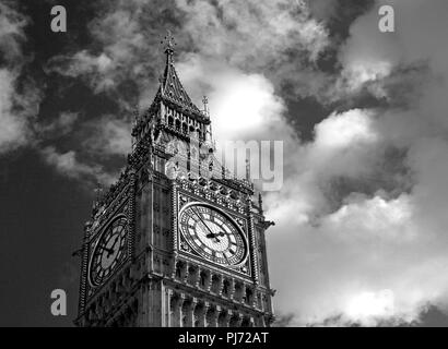 St Stephens Tower, Houses of Parliament, London (Big Ben) Stock Photo