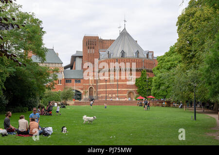 The Swan Theatre, Stratford Upon Avon, Warwickshire England Stock Photo