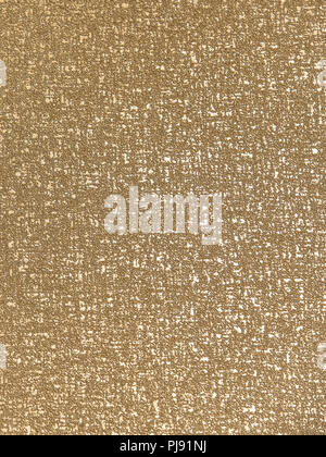 The texture of painted design gold wall. Plaster wall background. Stock Photo