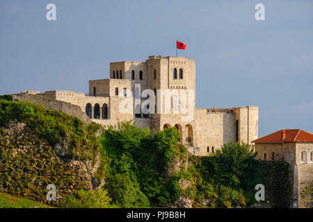 Skanderbeg Museum, Kruja, Krujë, Durrës, Durres, Albania Stock Photo