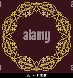Elegant Vector Ornament in Classic Style Stock Vector