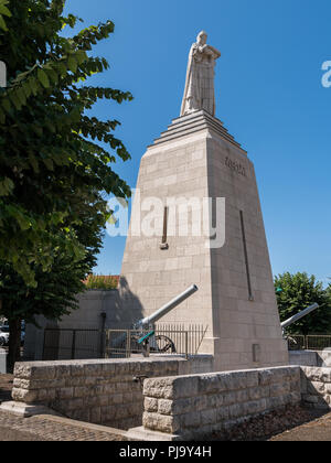 The monument to victory an the children of Verdun (France) on a sunny day in summer Stock Photo