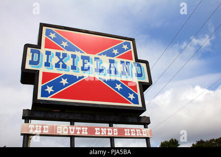 New Church, Virginia, USA - September 1, 2018: Confederate flags ...