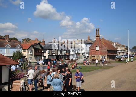 Aldeburgh town and beach Suffolk UK 2018 Stock Photo