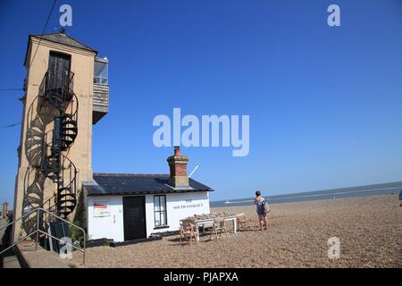 Aldeburgh town and beach Suffolk UK 2018 Stock Photo