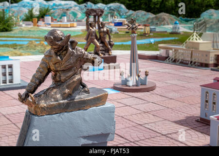 Pictures from my trip to Kazakhstan, you can find Almaty, Astana, Turkistan Stock Photo