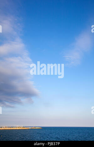 Port d'Aiguadolç Marina in Sitges Waters, Spain Stock Photo