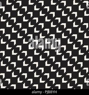 Seamless surface geometric design. Repeating tiles ornament background. Vector symmetric shapes pattern Stock Vector