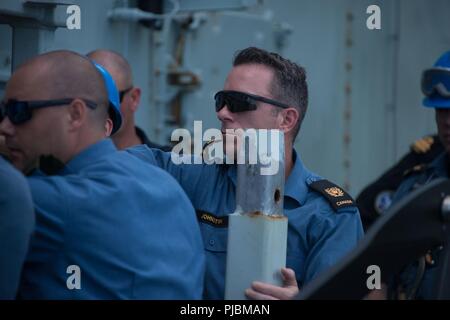 Twenty U.S. Navy Chief Petty Officers receive their anchors and new ...