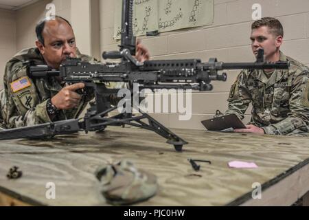 ARMY, U.S. MACHINE GUN TESTS Stock Photo - Alamy