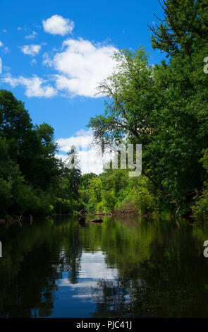 Luckiamute River, Luckiamute Landing State Park, Oregon Stock Photo