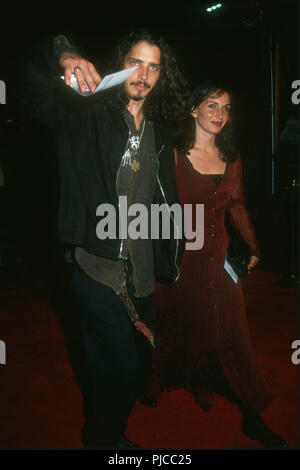 HOLLYWOOD, CA - SEPTEMBER 10: Musician/singer Chris Cornell attends Warner Bros. Pictures' 'Singles' Premiere on September 10, 1992 at Mann's Chinese Theatre in Hollywood, California. Photo by Barry King/Alamy Stock Photo Stock Photo