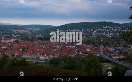 Picturesque little city of Hannoversch Münden in Germany Stock Photo