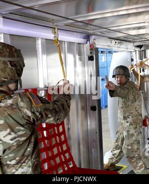 Static Line Jumpmaster Command Screening Checklist A U.S. Army jumpmaster assigned to the United States Army Civil Affairs ...