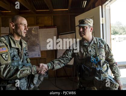 Lt. Col. Louis DiBernardo, a U.S. Army Reserve brigade surgeon for the ...