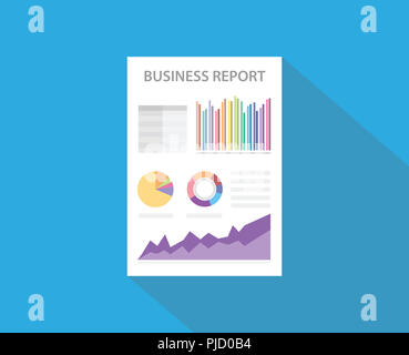 Simple set of diagram, chart and graphs related vector icons for your ...