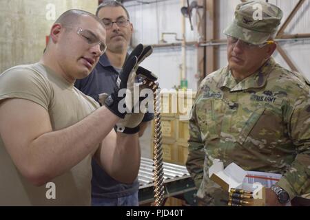 Col. Michael Garlington, commander of Crane Army Ammunition Activity ...