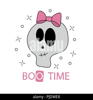 Funny skeleton. Print on T-shirts, sweatshirt and souvenirs. Vector illustration Stock Vector