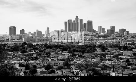 Los Angeles skyline. Stock Photo