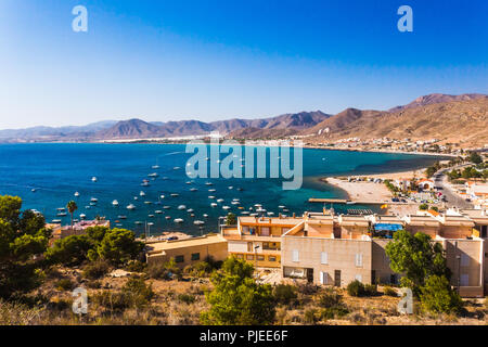 La Azohia beach Murcia in Mediterranean sea Spain Stock Photo