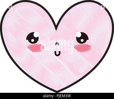 Kawaii gadgets funny card. Doodles with pretty facial expression Stock  Vector Image & Art - Alamy