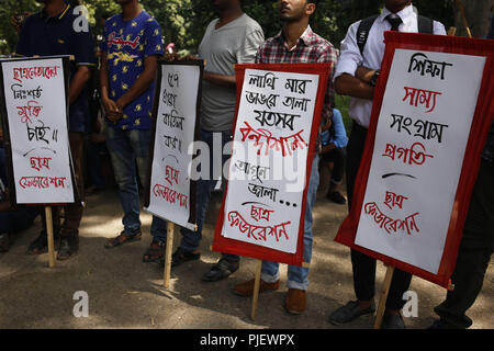 Dhaka, Bangladesh. 6th Sep, 2018. Bangladesh Students Federation ...