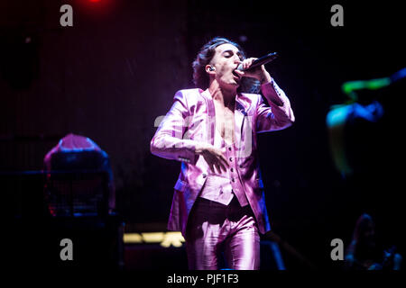 Rho Milan Italy 6 september 2018 Maneskin live at Milano Rocksl 2018 at Area Expo Experience © Roberto Finizio / Alamy Credit: Roberto Finizio/Alamy Live News Stock Photo