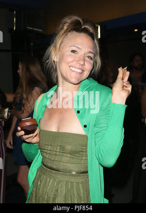 Beverly Hills, Ca. 6th Sep, 2018. Dominique Swain, at Premiere Of Cinespots' 'Warning Shot' at The WGA Theater in Beverly Hills, California on September 6, 2018. Credit: Faye Sadou/Media Punch/Alamy Live News Stock Photo