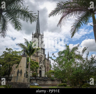 Petropolis Cathedral of Saint Peter of Alcantara  - Petropolis, Rio de Janeiro, Brasil Stock Photo