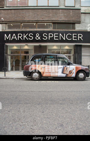 Marks & Spencer, Great Marlborough Street, London, UK, Stock Photo